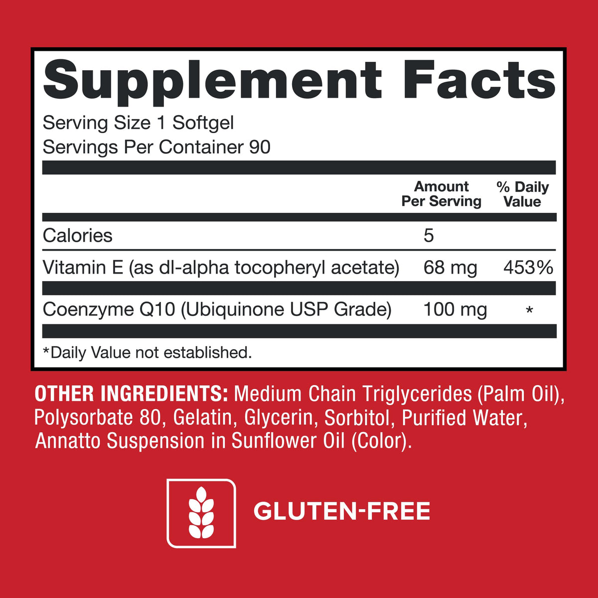 Qunol Ultra CoQ10 100mg Softgels- 3x Better Absorption, Antioxidant for Heart Health & Energy Production, Coenzyme Q10 Vitamins - FENGGESTORE20
