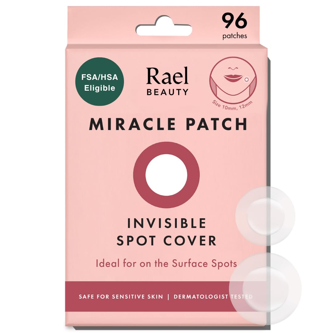 Rael Pimple Patches, Miracle Invisible Spot Cover - Hydrocolloid Acne Pimple Patch - FENGGESTORE20