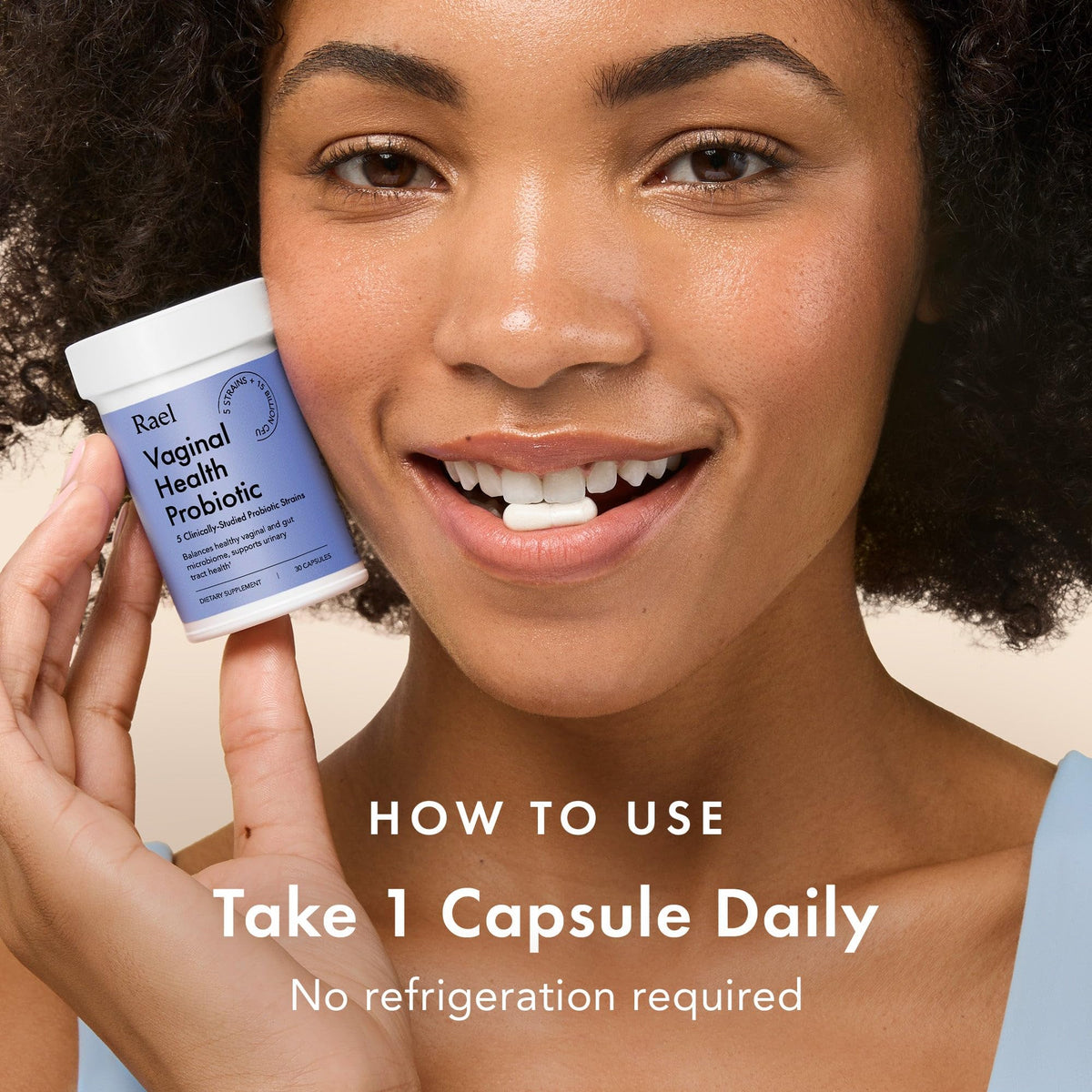 Rael Probiotics for Women - pH Balance Supplement with Prebiotics, Vaginal Immune Health (30 Servings) - FENGGESTORE20