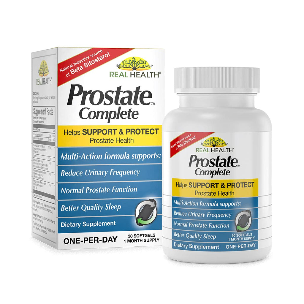 Real Health The Prostate Formula - Prostate Health Supplements for Men, Saw Palmetto Formula for Healthy Bladder and Urinary Support, - FENGGESTORE20