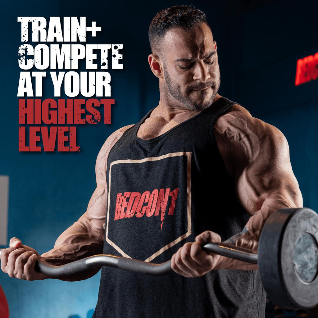 REDCON1 Total War Pre Workout - Beta Alanine + Citrulline Malate Keto Friendly Preworkout for Men & Women with 320mg of Caffeine - Fast Acting -Blue Lemonade (30 Servings) - FENGGESTORE20