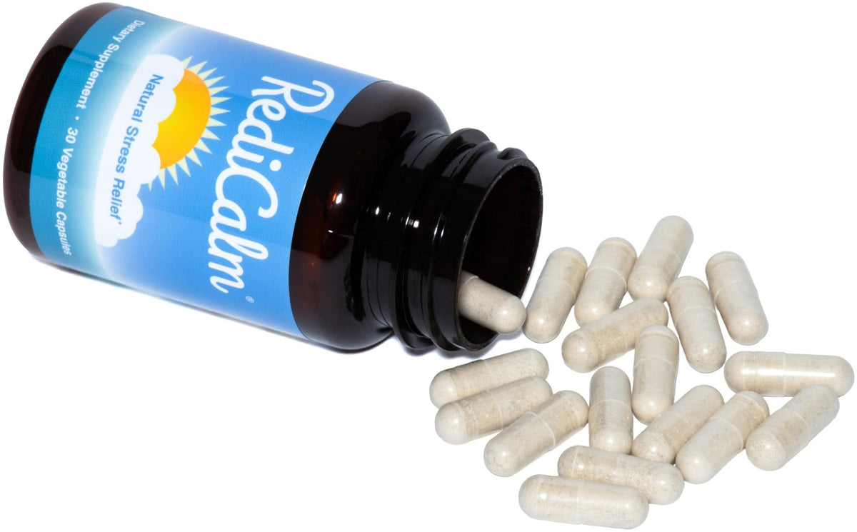 RediCalm - Natural Stress Relief Supplement - Non-GMO, Vegan, Gluten-Free - FENGGESTORE20