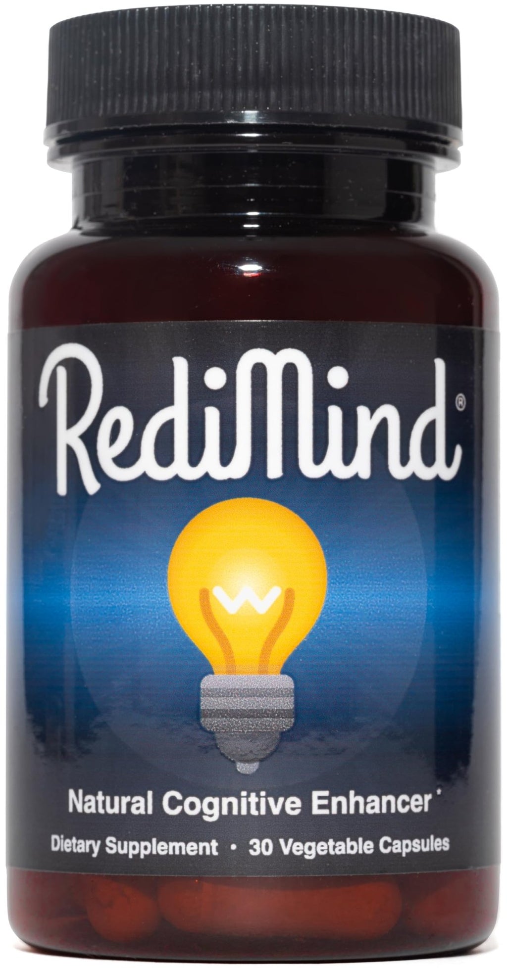 RediMind - Natural Cognitive Enhancement Supplement Capsule - Non-GMO, Vegan, Gluten-Free - FENGGESTORE20