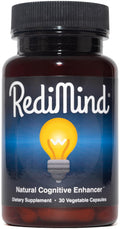 RediMind - Natural Cognitive Enhancement Supplement Capsule - Non-GMO, Vegan, Gluten-Free - FENGGESTORE20