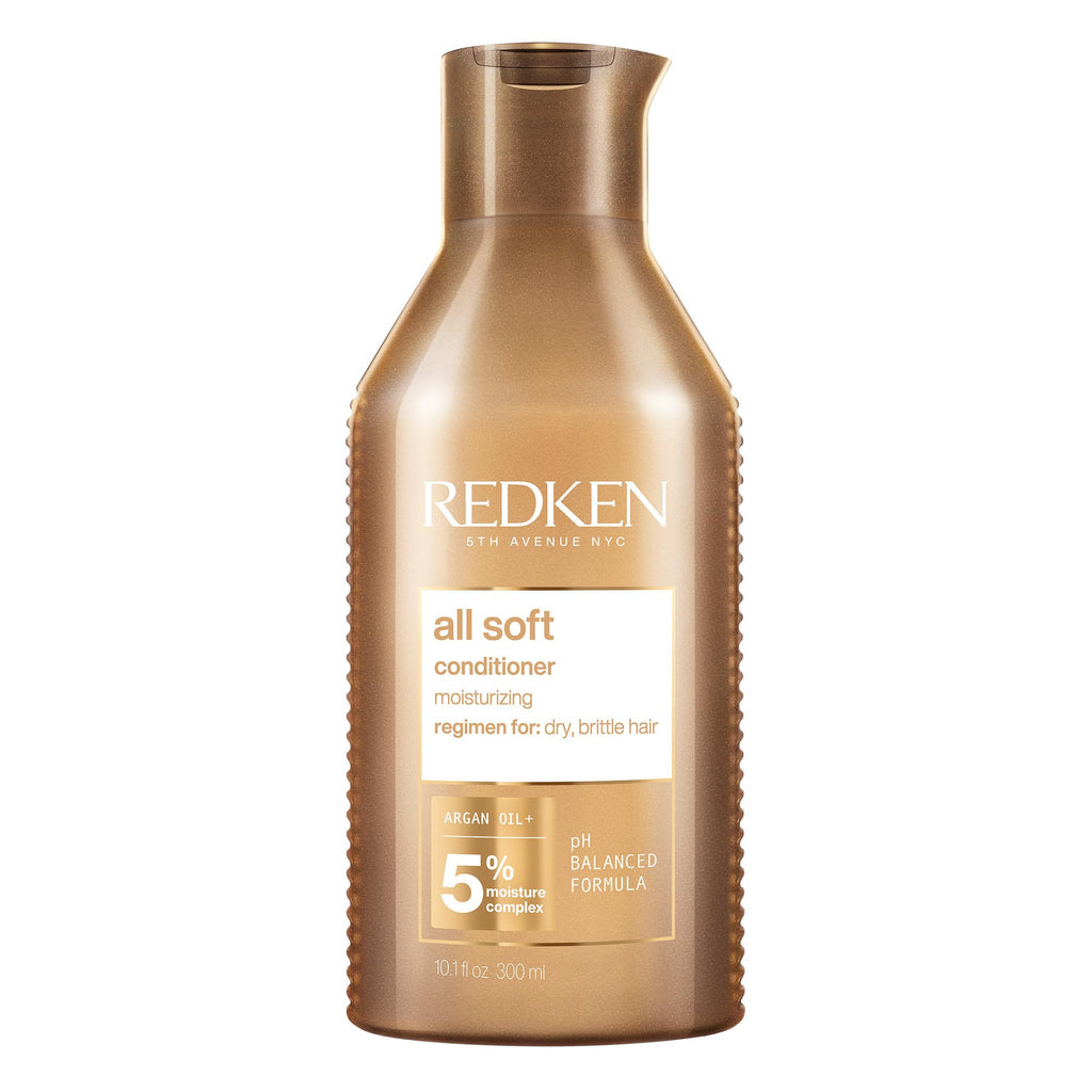 Redken All Soft Conditioner | For Dry, Brittle Hair | Moisturizes & Provides Intense Softness | With Argan Oil | 10.1 Fl Oz - FENGGESTORE20