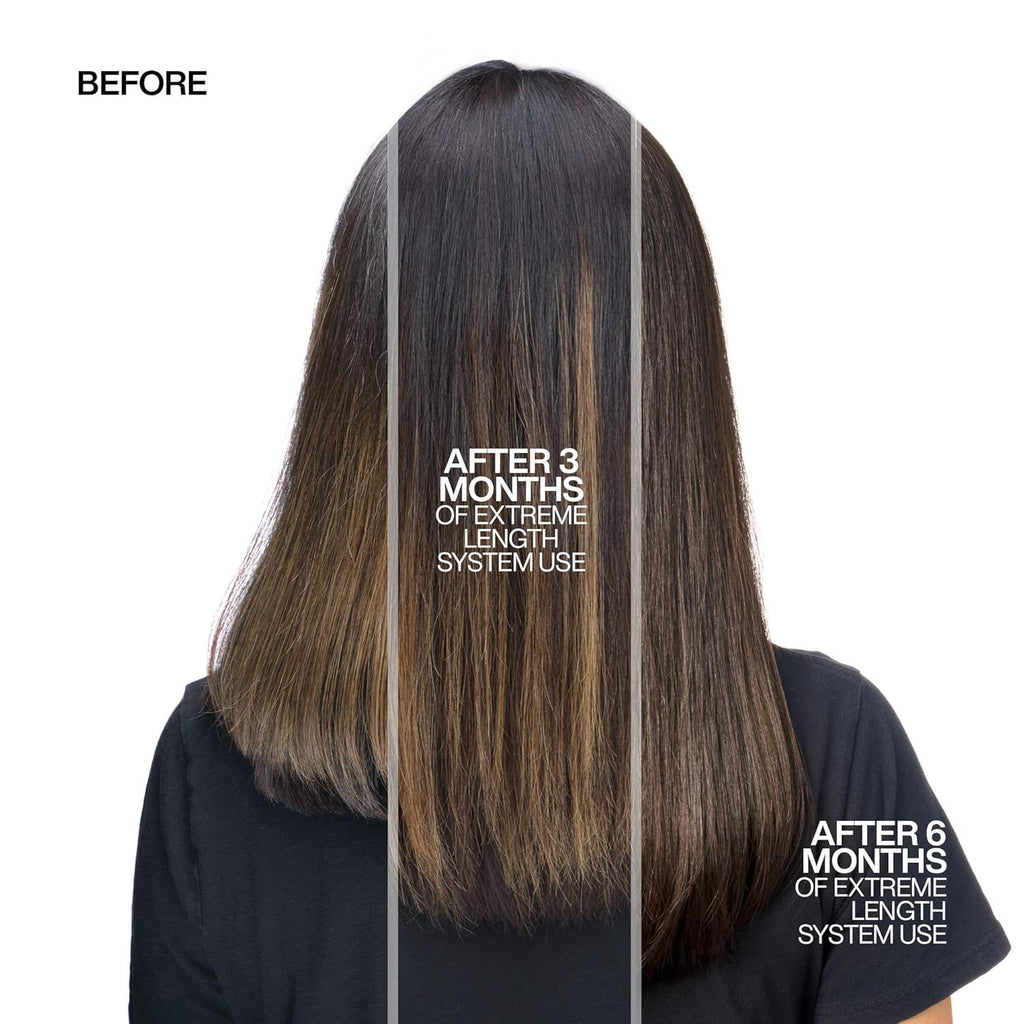 Redken Extreme Length Conditioner For Damaged Hair - Fortifies, Strengthens and Conditions Hair, Infused With Biotin & Castor Oil For Hair Growth, 10.1 Fl Oz - FENGGESTORE20