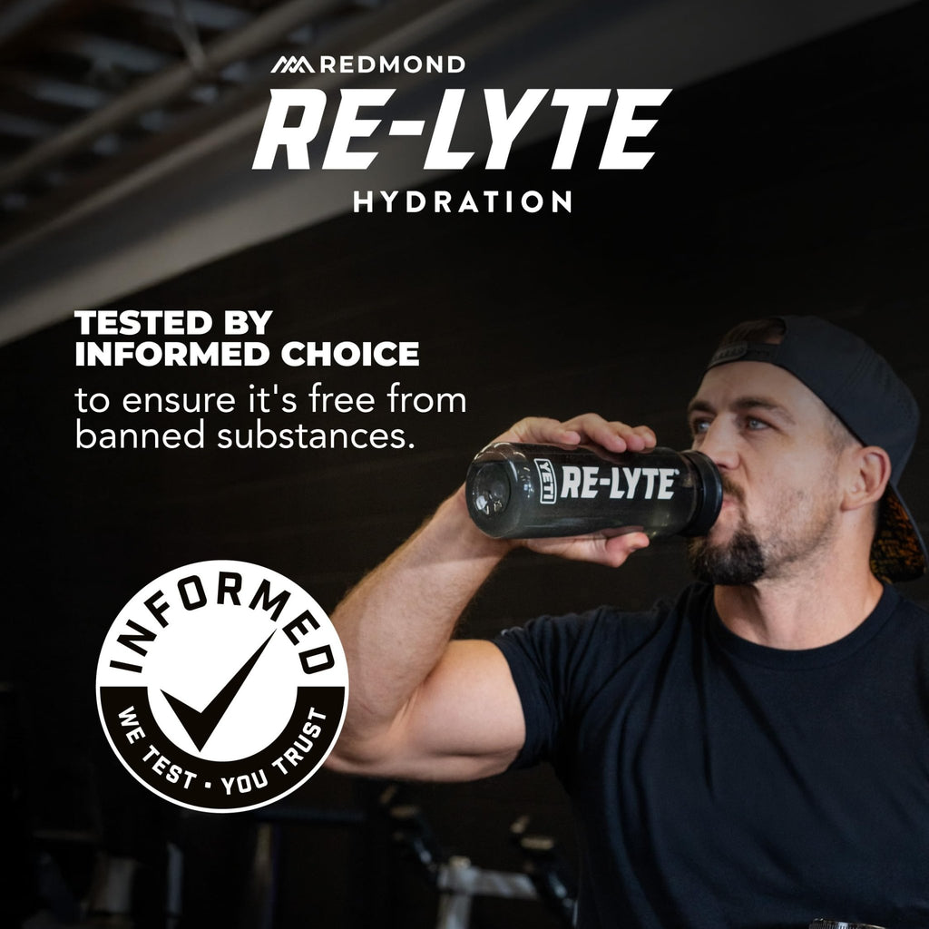 REDMOND Re-Lyte Hydration Electrolyte Powder Drink Mix Variety (7 Stick Packs) - FENGGESTORE20