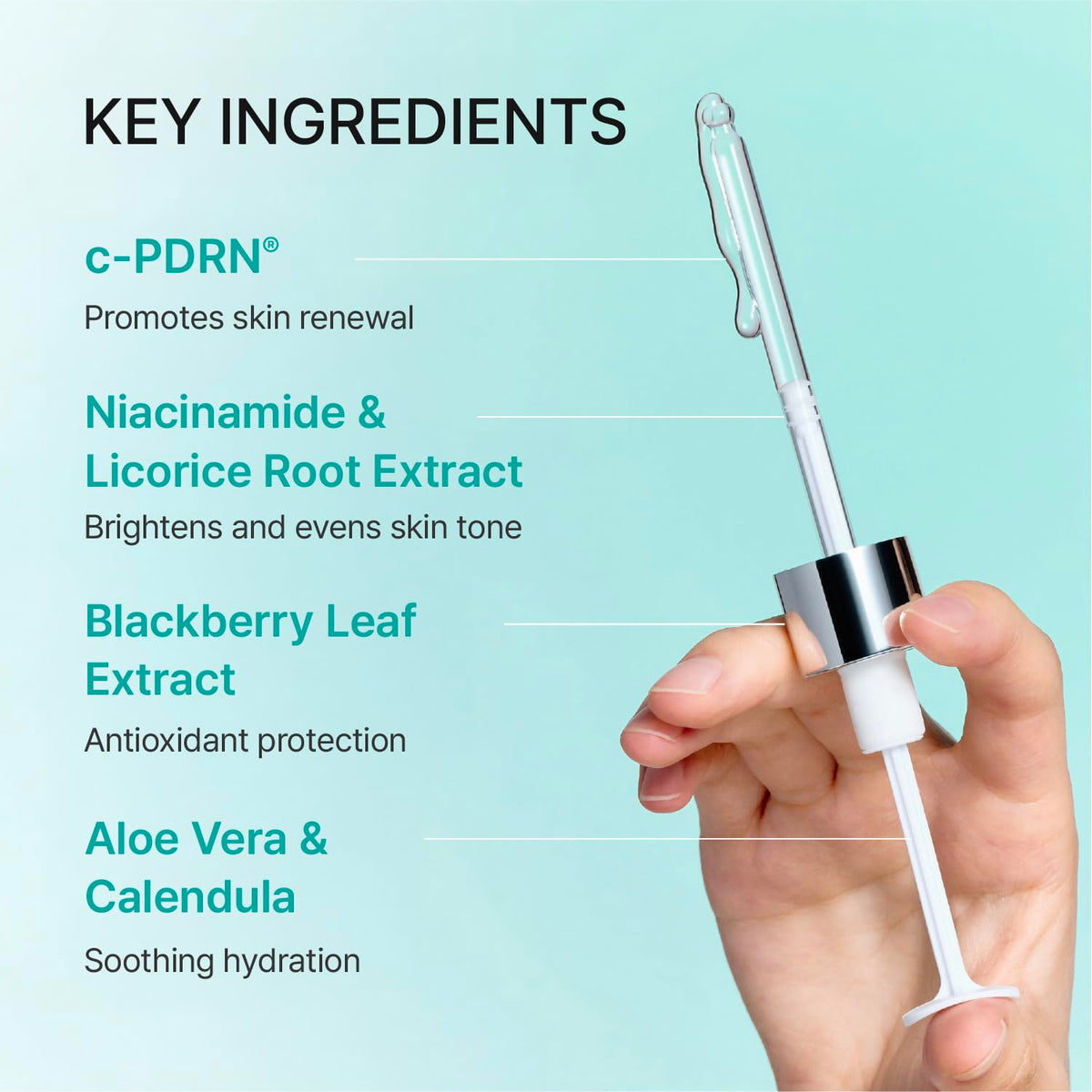 REJURAN® Turnover Ampoule, c-PDRN® – Original Salmon DNA PDRN Face Serum for Rejuvenation, Firming, Hydration & Youthful Glow - FENGGESTORE20