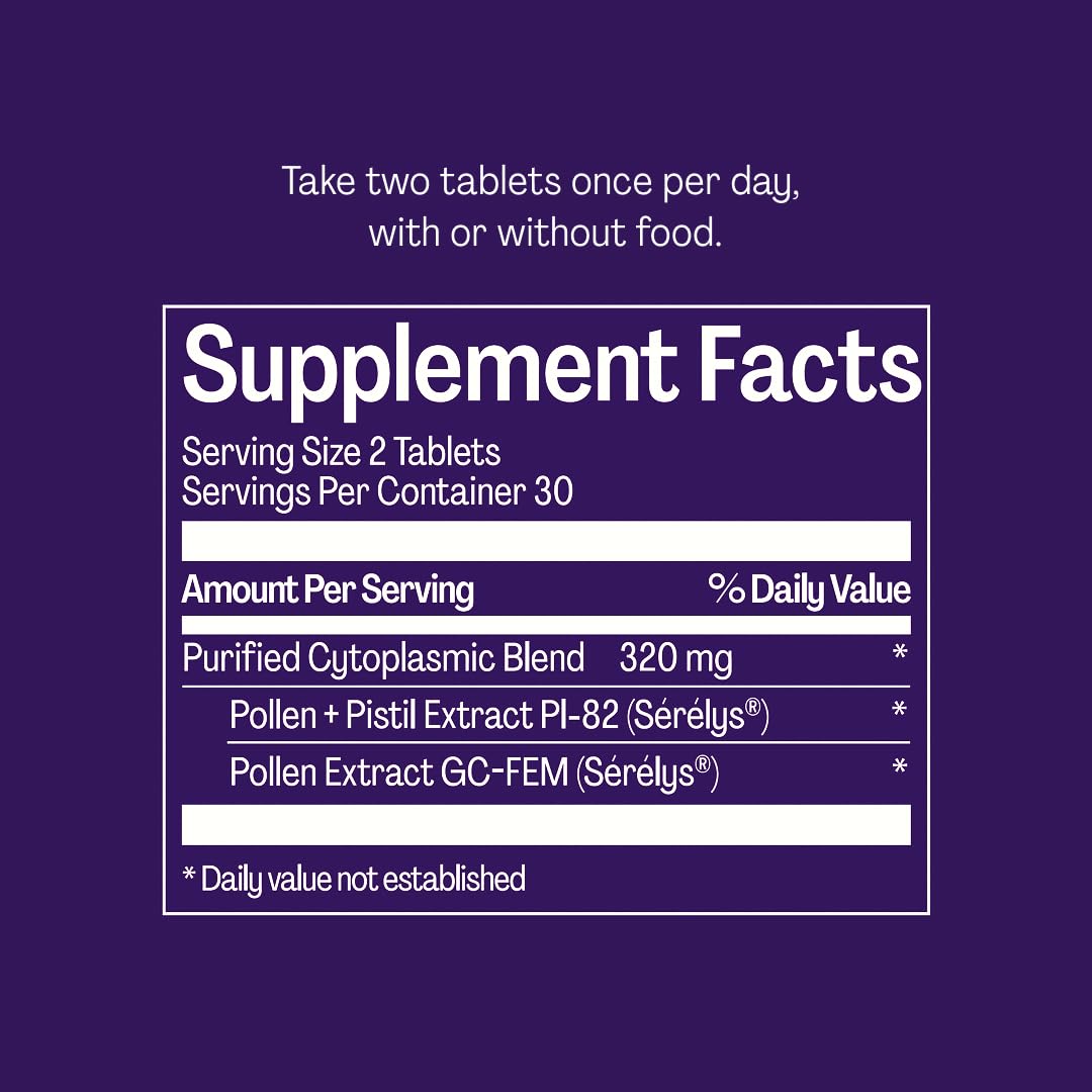 Relizen by Bonafide. Relief from Menopausal Hot Flashes & Night Sweats. — 2-Month Supply (120 Tablets) - FENGGESTORE20