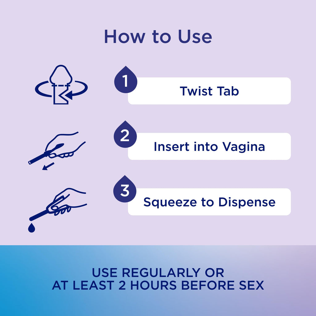 Replens Long Lasting Vaginal Moisturizer for Vaginal Dryness, Doctor Recommended & Estrogen-Free, 8 Pre-Filled Applicators - FENGGESTORE20