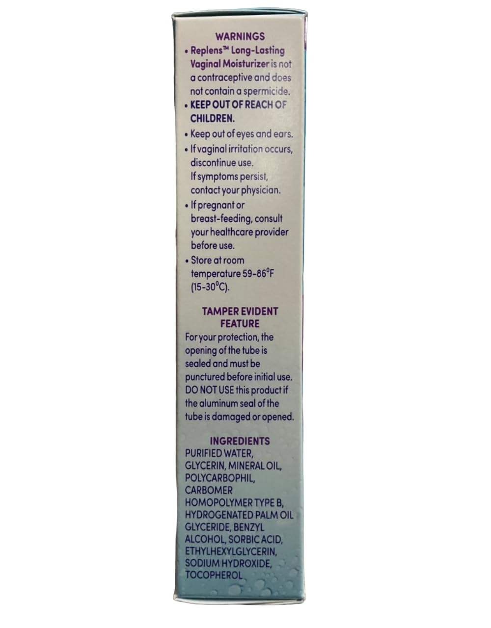 Replens Long-Lasting Vaginal Moisturizer with Reusable Applicator, 1.23 Ounce - FENGGESTORE20