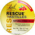 Rescue Bach PASTILLES, Cranberry Flavor, Stress Relief Lozenges, Homeopathic, Flower Eessences, 35 Count - FENGGESTORE20