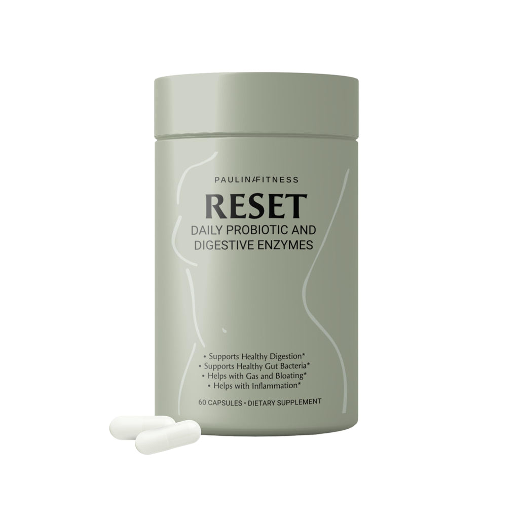 Reset Daily Probiotic + Prebiotic Plant Digestive Enzymes – Advanced Gut Reset for Women - FENGGESTORE20
