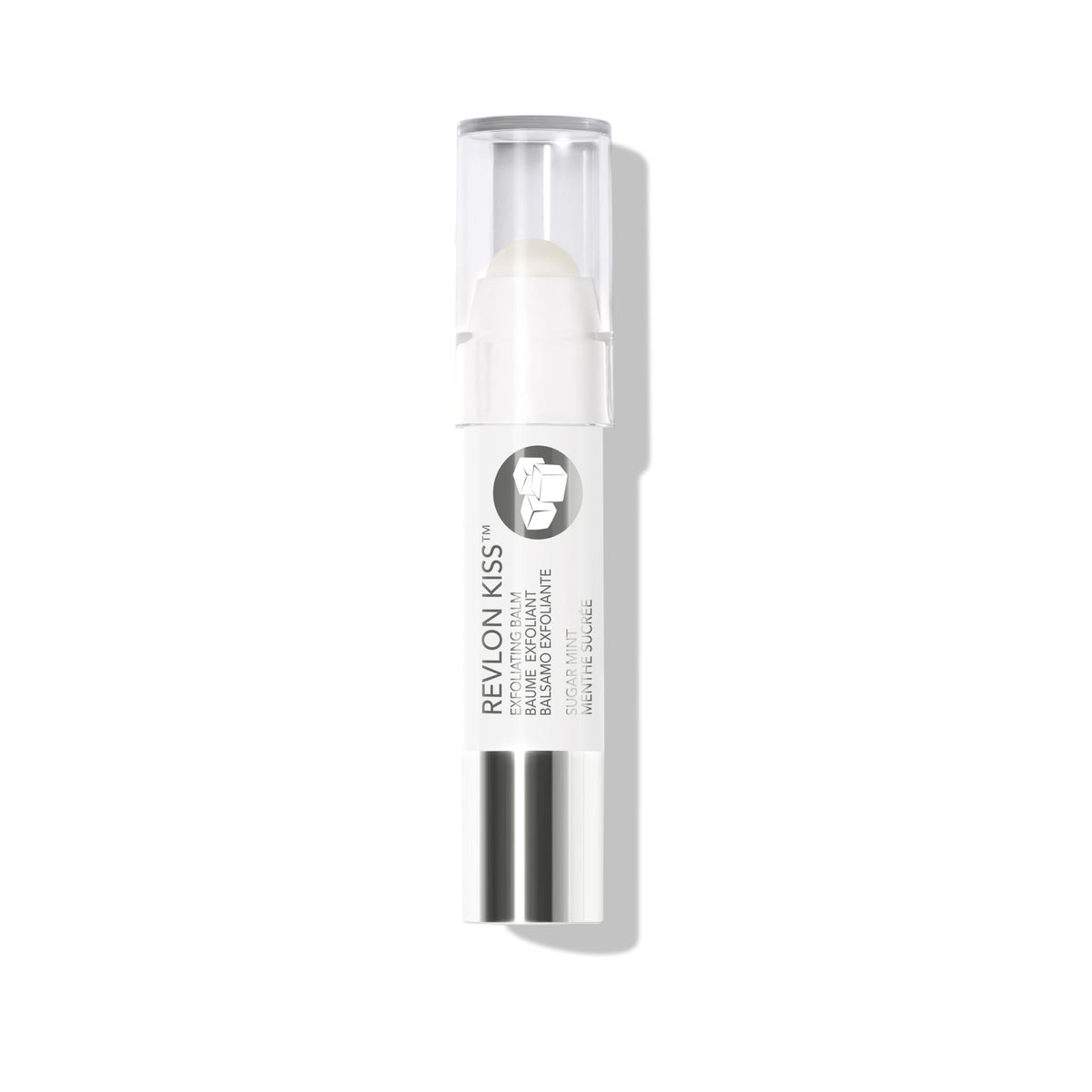 Revlon Kiss Sugar Scrub Exfoliating Lip Balm, 24 Hour Long Lasting Hydration, Sugar Mint, 0.09 oz - FENGGESTORE20