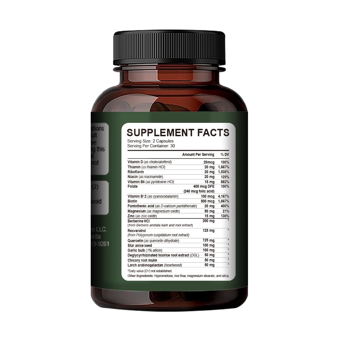 Rigma Herbal BEE Gut Health - Gas and Bloating Relief, Constipation, Leaky Gut Repair - Gut Cleanse & Restore Digestion - FENGGESTORE20