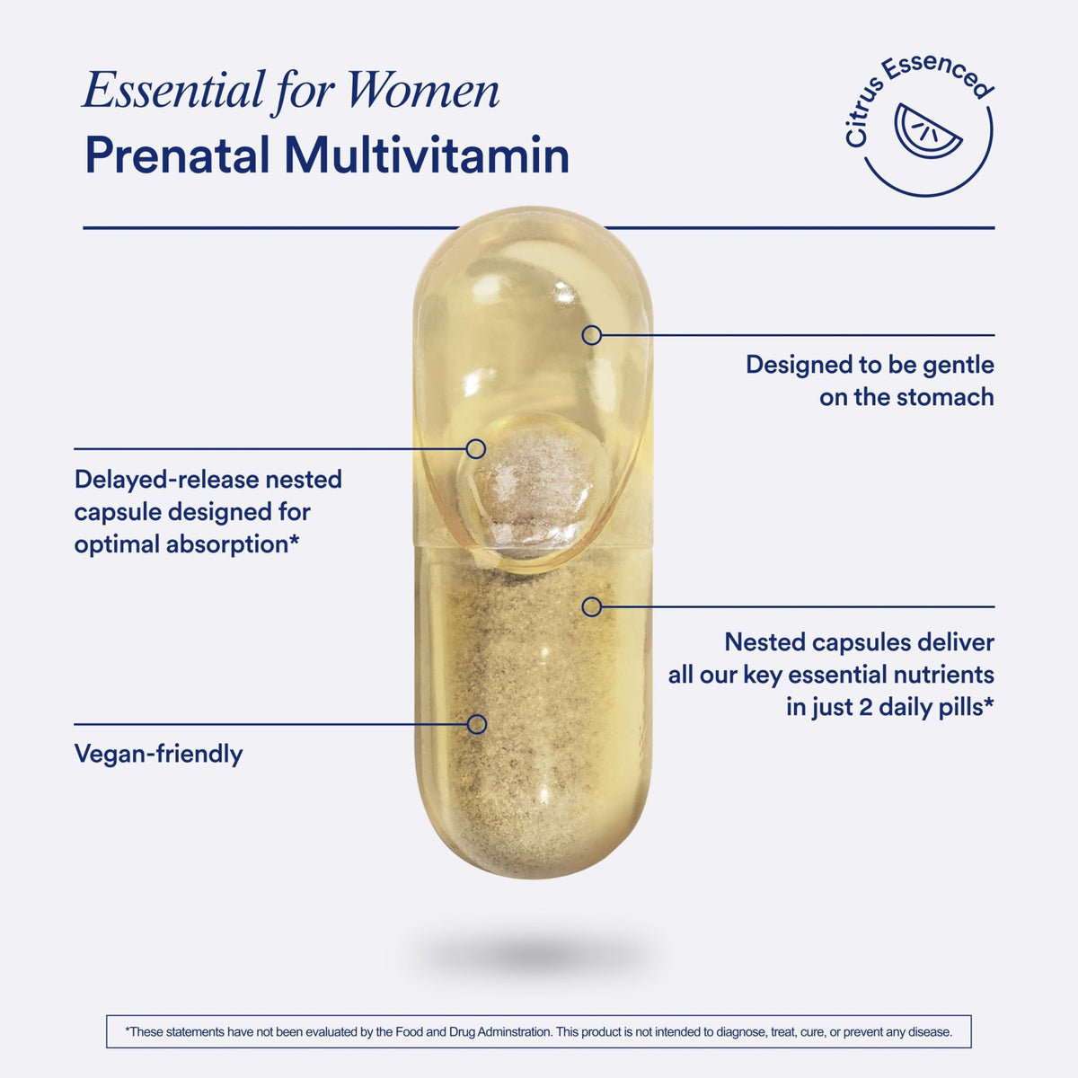 Ritual Prenatal Multivitamin For Women - Key Essential Vitamins and Minerals To Support Mom and Baby During Pregnancy* - Folate, Choline, Omega-3 DHA - FENGGESTORE20