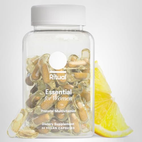 Ritual Prenatal Multivitamin For Women - Key Essential Vitamins and Minerals To Support Mom and Baby During Pregnancy* - Folate, Choline, Omega-3 DHA - FENGGESTORE20