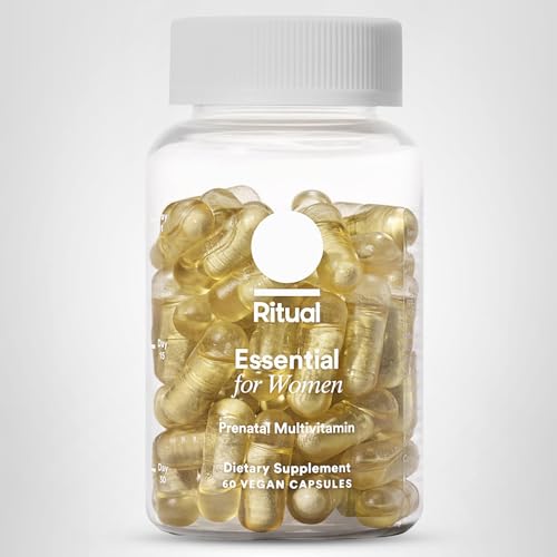 Ritual Prenatal Multivitamin for Women - Key Essential Vitamins and Minerals to Support Mom and Baby During Pregnancy* - Folate, Choline, Omega-3 DHA, Iron - FENGGESTORE20