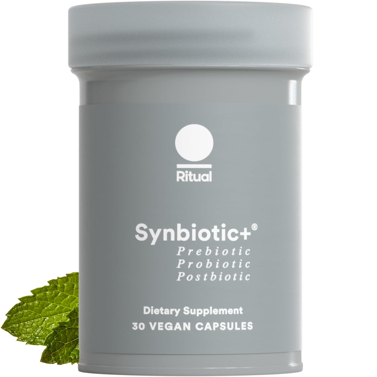 Ritual Synbiotic - Complete 3-in-1 Probiotic, Prebiotic, Postbiotic - for Women and Men - to Support Gut, Digestive Health, Regularity, Bloating - FENGGESTORE20