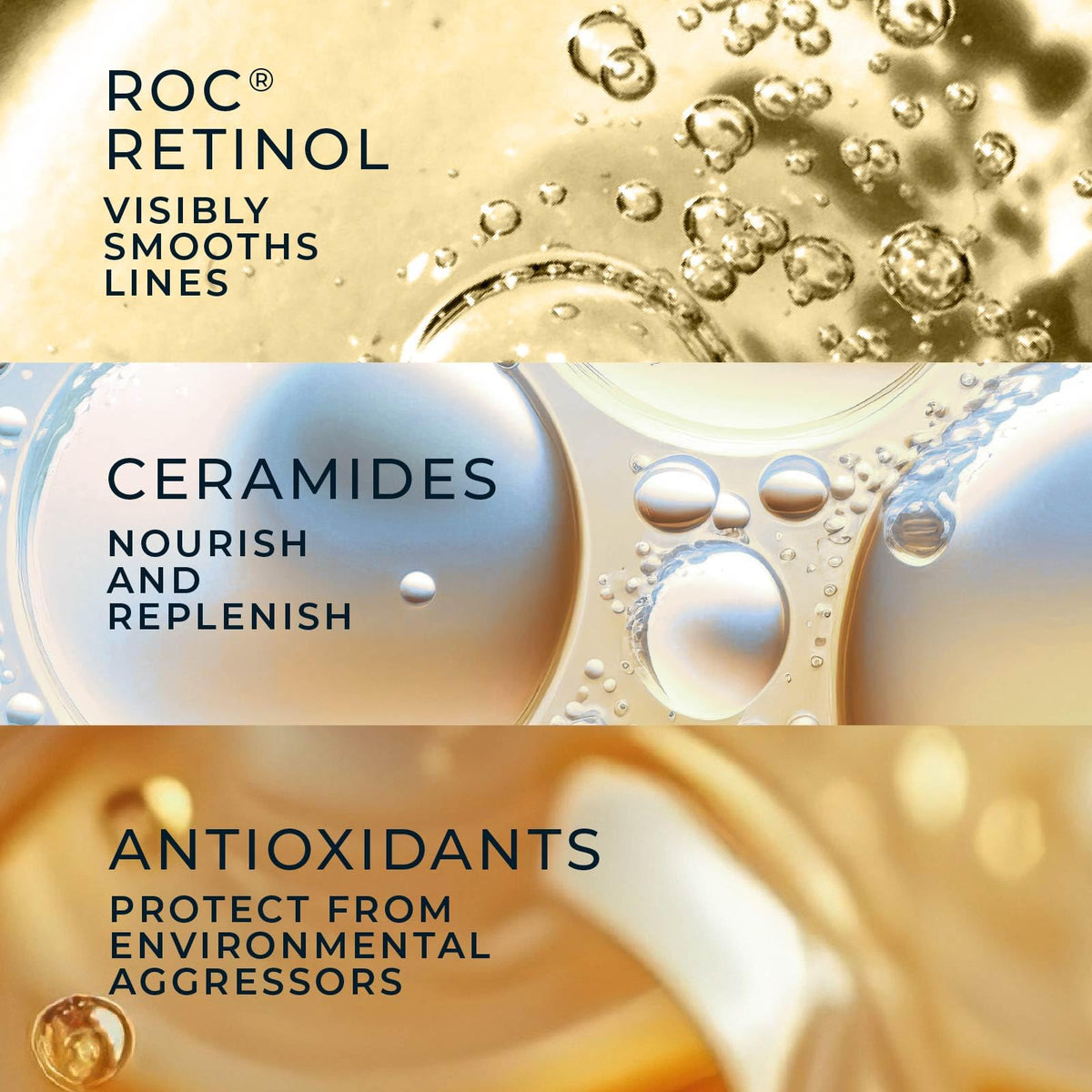 RoC Retinol Correxion Anti-Aging Wrinkle Night Serum, Retinol Serum for Face, Daily Treatment for Fine Lines, Post Acne Scars, 30 Capsules, Unscented, 0.35 Fl Oz - FENGGESTORE20