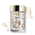RoC Retinol Correxion Anti-Aging Wrinkle Night Serum, Retinol Serum for Face, Daily Treatment for Fine Lines, Post Acne Scars, 30 Capsules, Unscented, 0.35 Fl Oz - FENGGESTORE20