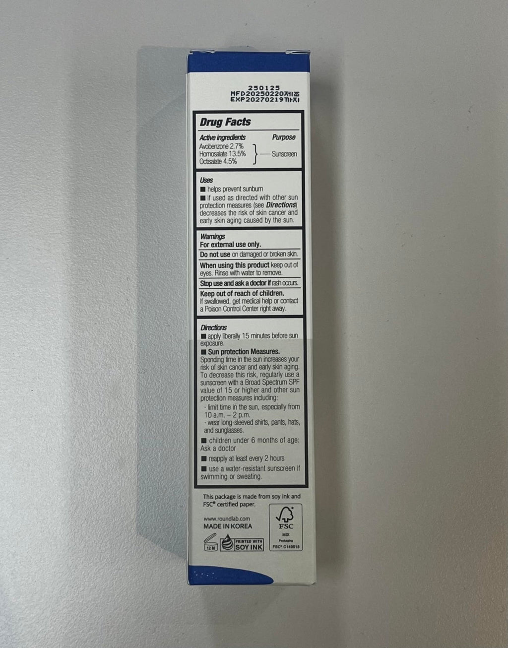 ROUND LAB Birch Juice Moisturizing UV LOCK SPF 45, 1.69 Fl Oz, Hydrating Lotion-like Lightweight Glow Sunscreen for Sensitive Skin - FENGGESTORE20