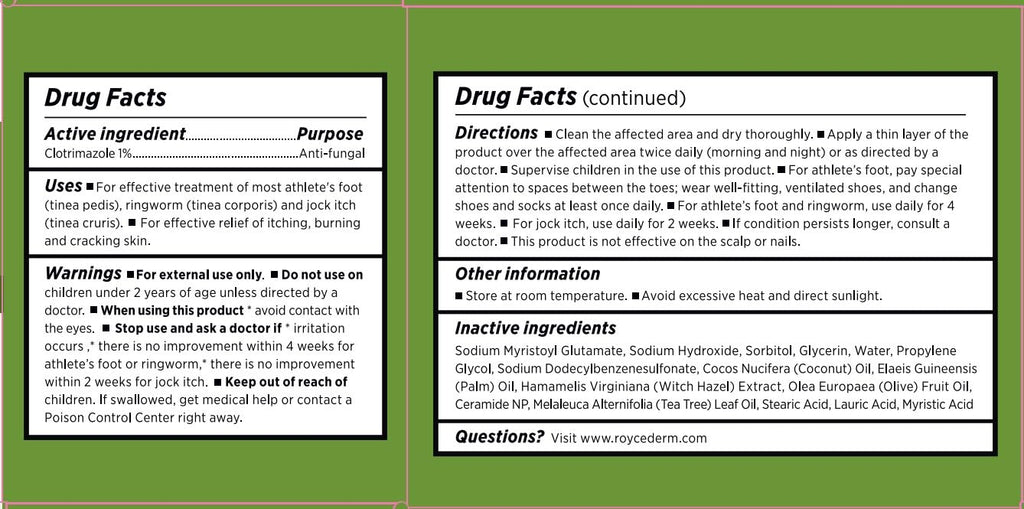 Roycederm Antifungal Bar Soap - Tea tree Oil Soap - Athlete’s Foot Treatment for Jock Itch & Ringworm - FENGGESTORE20