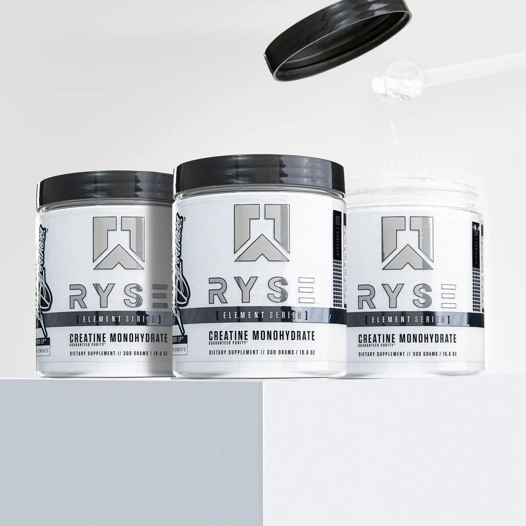 RYSE Creatine Monohydrate Powder - Unflavored - Supports Men & Women Lean Muscle Growth, Strength, Power, and Endurance - Helps Reduce Fatigue - FENGGESTORE20