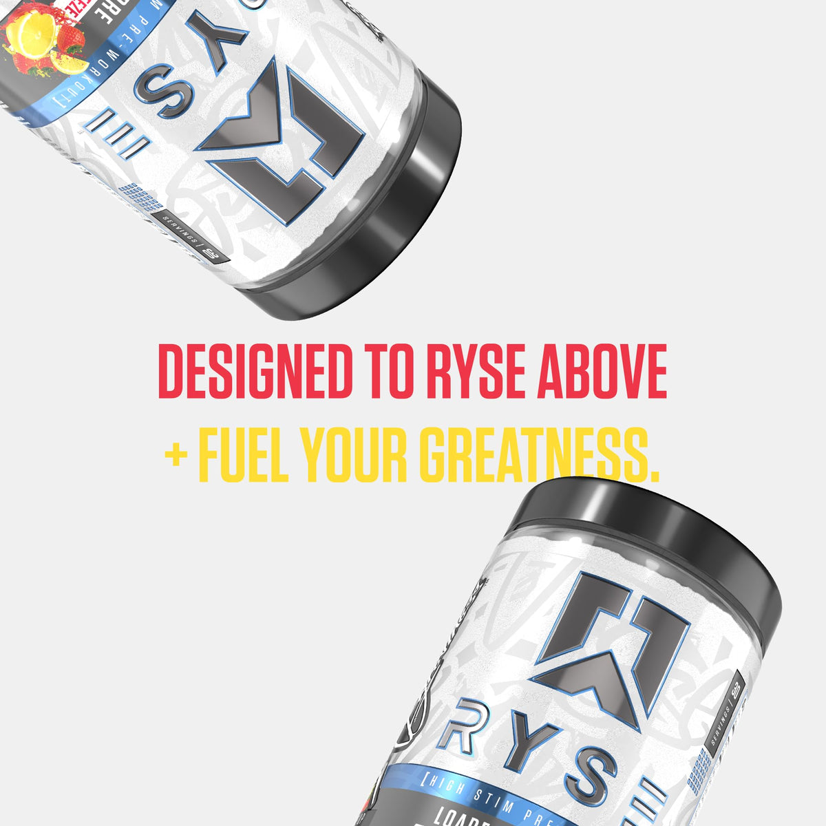 RYSE Loaded Pre Workout Powder - Strawberry Squeeze - Daily Pre-Workout for Men & Women with 390mg Caffeine, Beta Alanine, and Citrulline for Pump - FENGGESTORE20