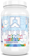 RYSE Loaded Protein Powder - Jet-Puffed Marshmallow - 25g Whey Protein Isolate & Concentrate with Prebiotic Fiber & MCTs - Low Carb, Low Sugar, Digestive-Friendly - 27 Servings / 2 lb Tub - FENGGESTORE20