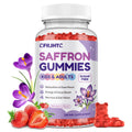 Saffron Gummies for Kids & Adults, 20-in-1 Saffron Supplements with 88.5mg Saffron Extract, B6, B12, C, D3, Magnesium for Calm, Focus, Nerve, Sugar Free, Vegan - FENGGESTORE20