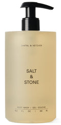Salt & Stone Body Wash with Antioxidants for Deep Moisture | For Women & Men, Sulfate - FENGGESTORE20