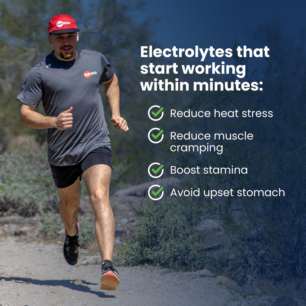 SaltStick Electrolyte FastChews - 60 Mixed Berry Chewable Tablets - Salt Tablets for Running and Hydration, Electrolyte Chews - 60 Count Bottle - FENGGESTORE20