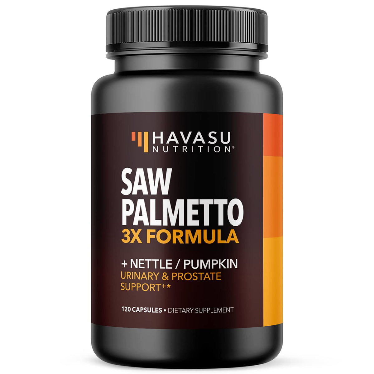 Saw Palmetto Supplement with Stinging Nettle and Pumpkin Seed Extract - Advanced 3X Formula - DHT Blocker Urinary Health and Prostate Support for Mens Health - FENGGESTORE20
