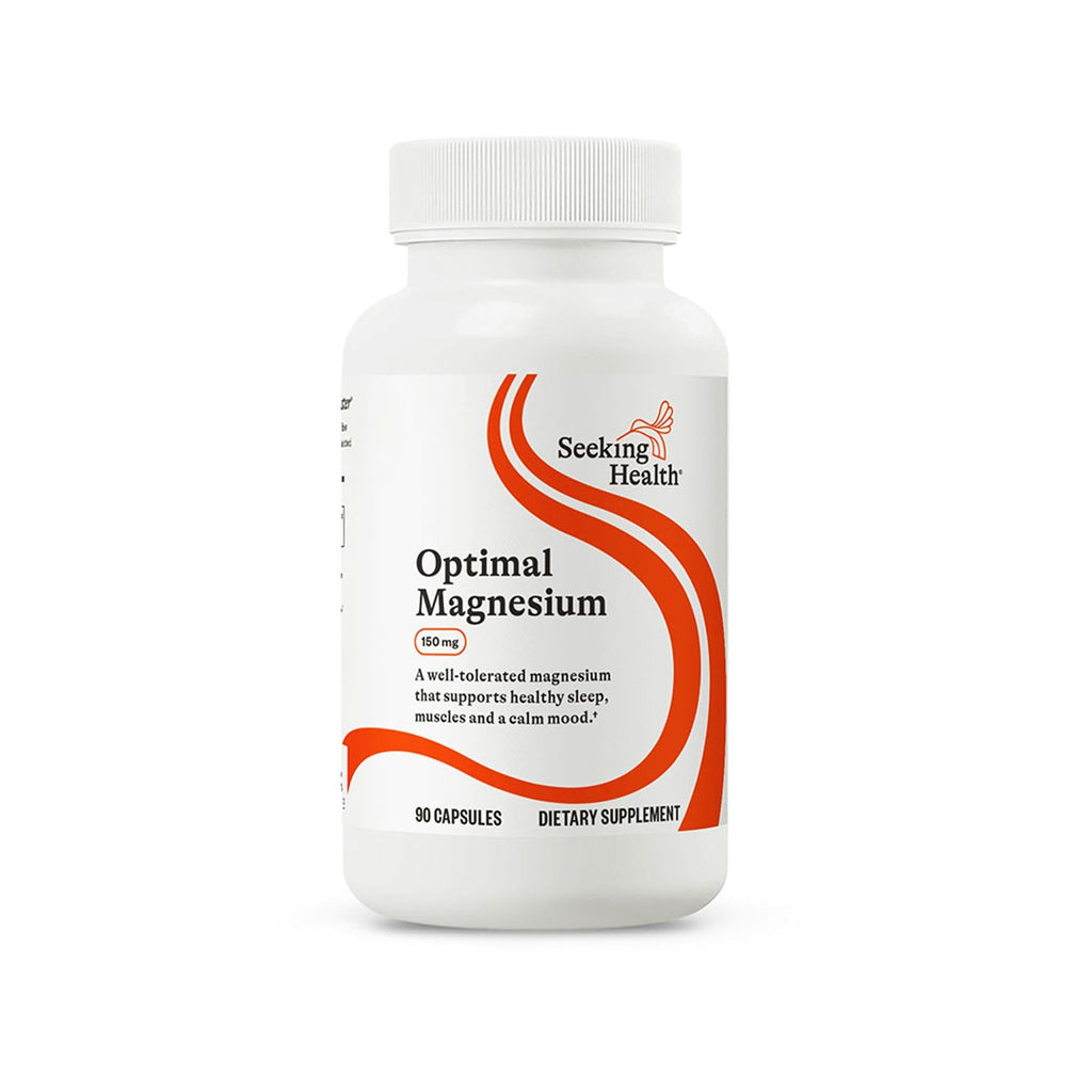 Seeking Health Optimal Magnesium - Mineral Supplement Aids Optimal Magnesium Absorption - Bioavailable Forms of Magnesium for Energy, - FENGGESTORE20