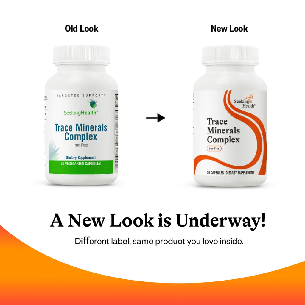 Seeking Health Trace Minerals Complex - Includes 10 Essential Trace Minerals - Mineral Supplement Supports Immune & Nervous System - FENGGESTORE20