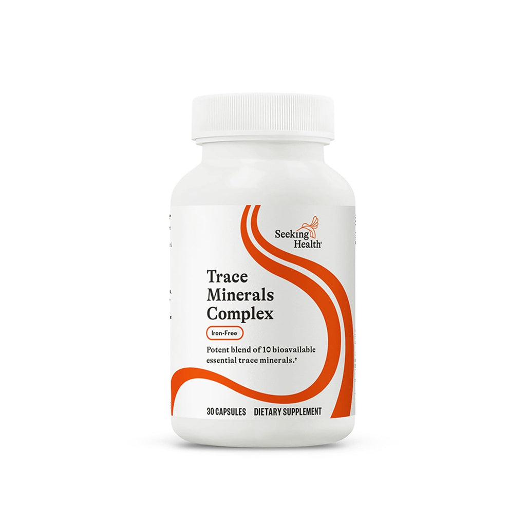 Seeking Health Trace Minerals Complex - Includes 10 Essential Trace Minerals - Mineral Supplement Supports Immune & Nervous System - FENGGESTORE20