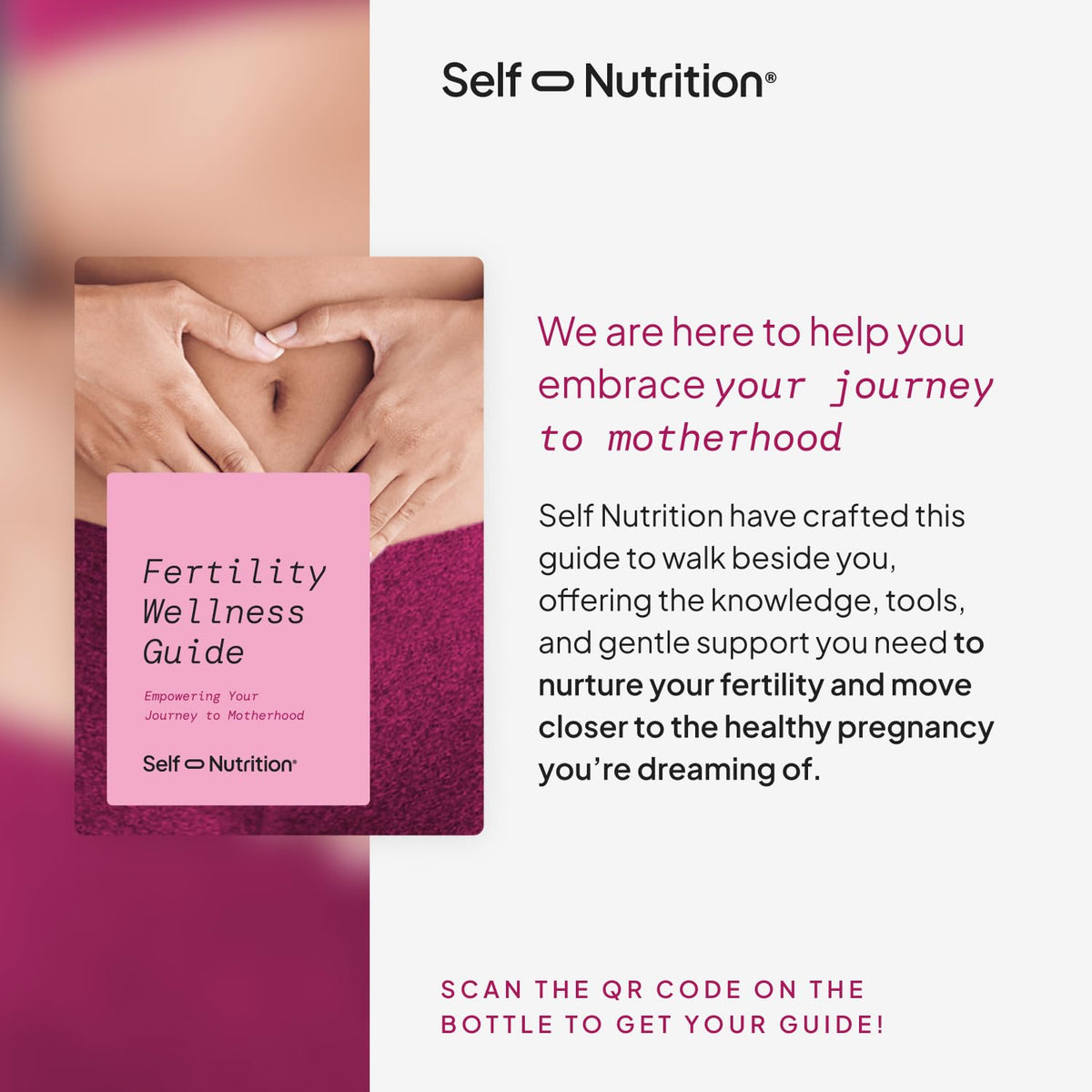 SELF NUTRITION Fertility Support for Women | Conception for Her, Coenzyme Q10, Ashwagandha, Myo-Inositol & More| Support Cycle Regularity & Ovulation| Vegan, Non-GMO, USA Made-60 Capsules - FENGGESTORE20