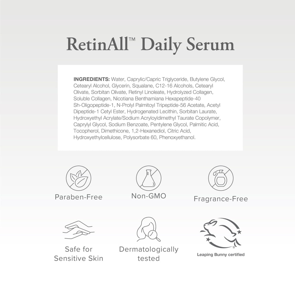 SeroVital Beauty RetinAll Daily Serum – Redefining Retinol – Retinoid Skin Serum – Anti Wrinkle Face Serum for Women, 1 oz - FENGGESTORE20