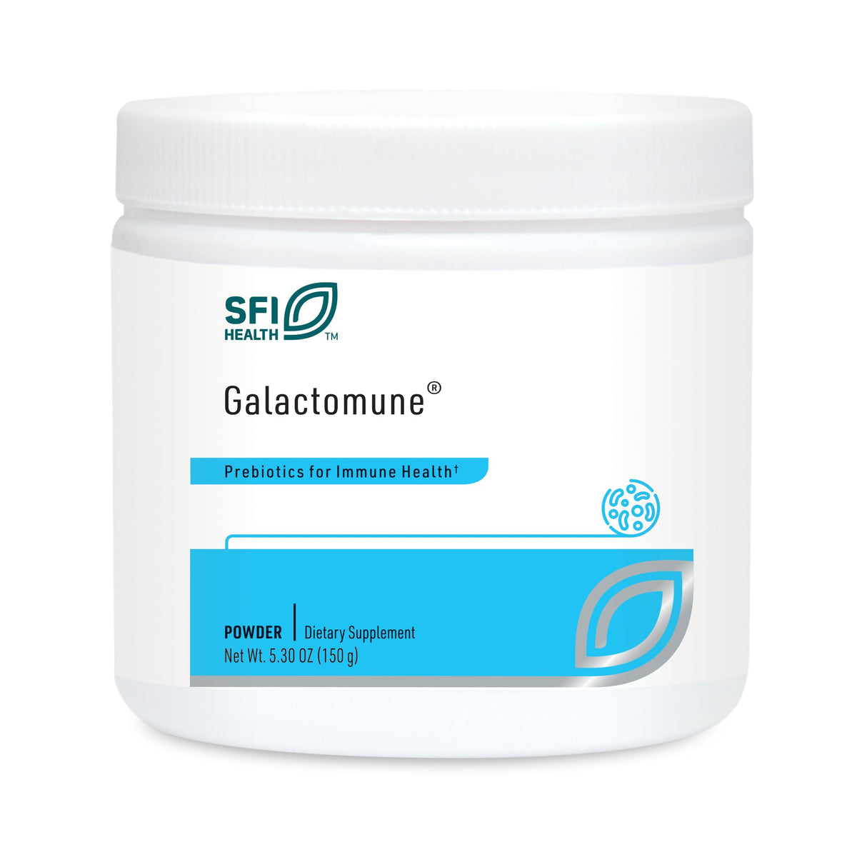 SFI Health Klaire Labs Galactomune Powder - Prebiotic Beta-Glucan & Galactooligosaccharides Immune Support (30 Servings, 150 Grams) - FENGGESTORE20