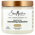 SheaMoisture for Dry Skin Nourishing Hydration 100% Extra Virgin Coconut Oil Soften and Restore Skin and Hair 14.5 oz - FENGGESTORE20