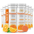 SIGNIFY NATURE Vitamin C 1000mg Effervescent Tablets - Potent Immune Support VIT C with Zinc Supplement - Sugar-Free & Vegan Formula | Dissolvable Vitamin C Tablets - Water Soluble Fizzy Elixir - 80CT - FENGGESTORE20