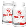 Silver Fern Brand Regularity Digestive Supplement - 2 Bottles = 60 Capsules = 60 Day Supply - Mucosave FG (Prickly Pear Polysaccharides - FENGGESTORE20