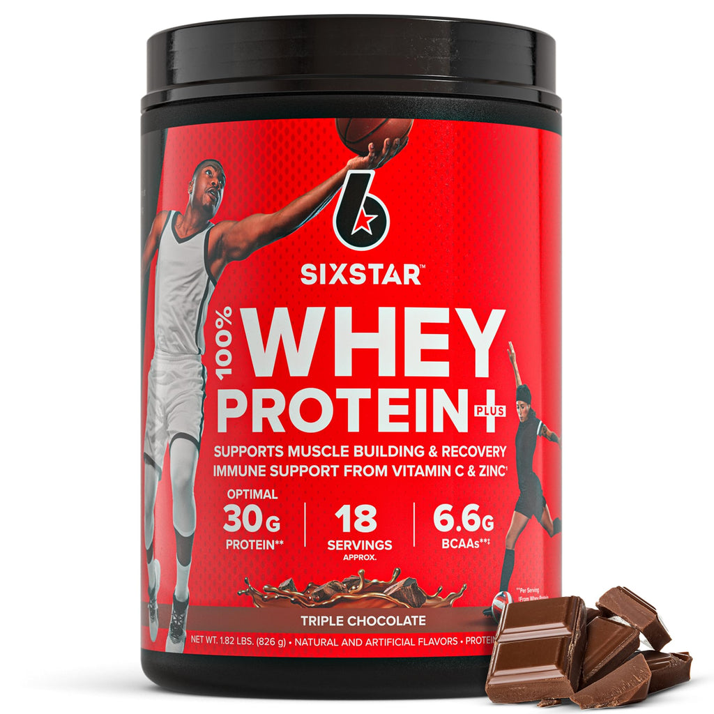 Six Star Whey Protein Powder Whey Protein Plus | Whey Protein Isolate & Peptides | Lean Protein Powder for Muscle Gain | Muscle Builder for Men & Women - FENGGESTORE20