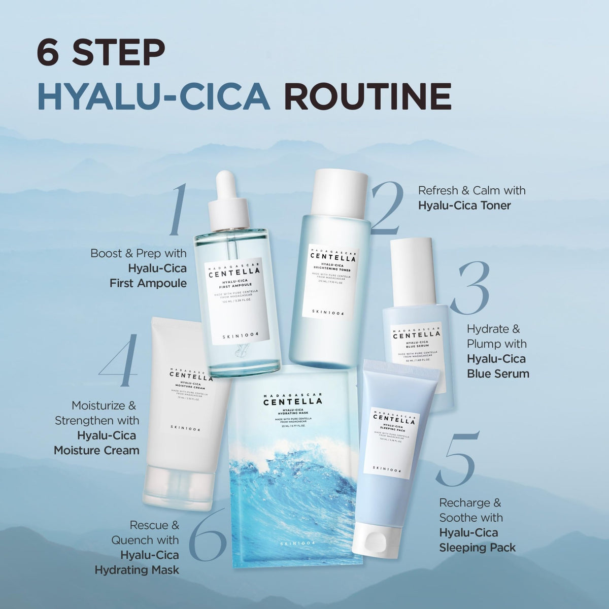 SKIN1004 Hyalu-Cica Moisture Cream, Face Moisturizer with Hyaluronic Acid, Centella Cream for Deep Hydration, Lightweight Nourishing - FENGGESTORE20