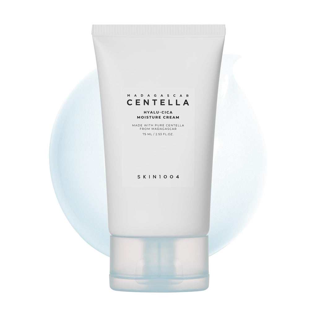 SKIN1004 Hyalu-Cica Moisture Cream, Face Moisturizer with Hyaluronic Acid, Centella Cream for Deep Hydration, Lightweight Nourishing - FENGGESTORE20
