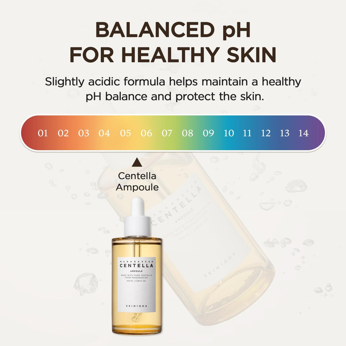 SKIN1004 Madagascar Centella Ampoule, Korean Face Serum with Centella Asiatica for Hydrating & Moisturizing Care - FENGGESTORE20
