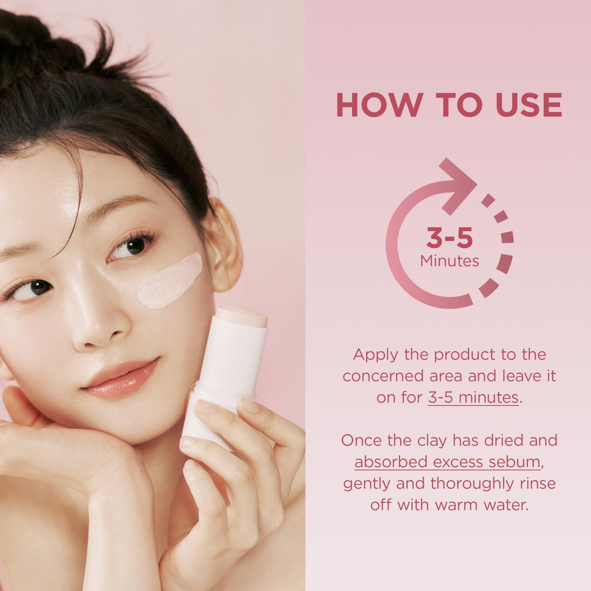 SKIN1004 Poremizing Quick Clay Stick Mask, Face Mask Skincare for Pore Minimizing, Facial Clay Mask with Centella, Pore Minimizer for Sebum Control - FENGGESTORE20