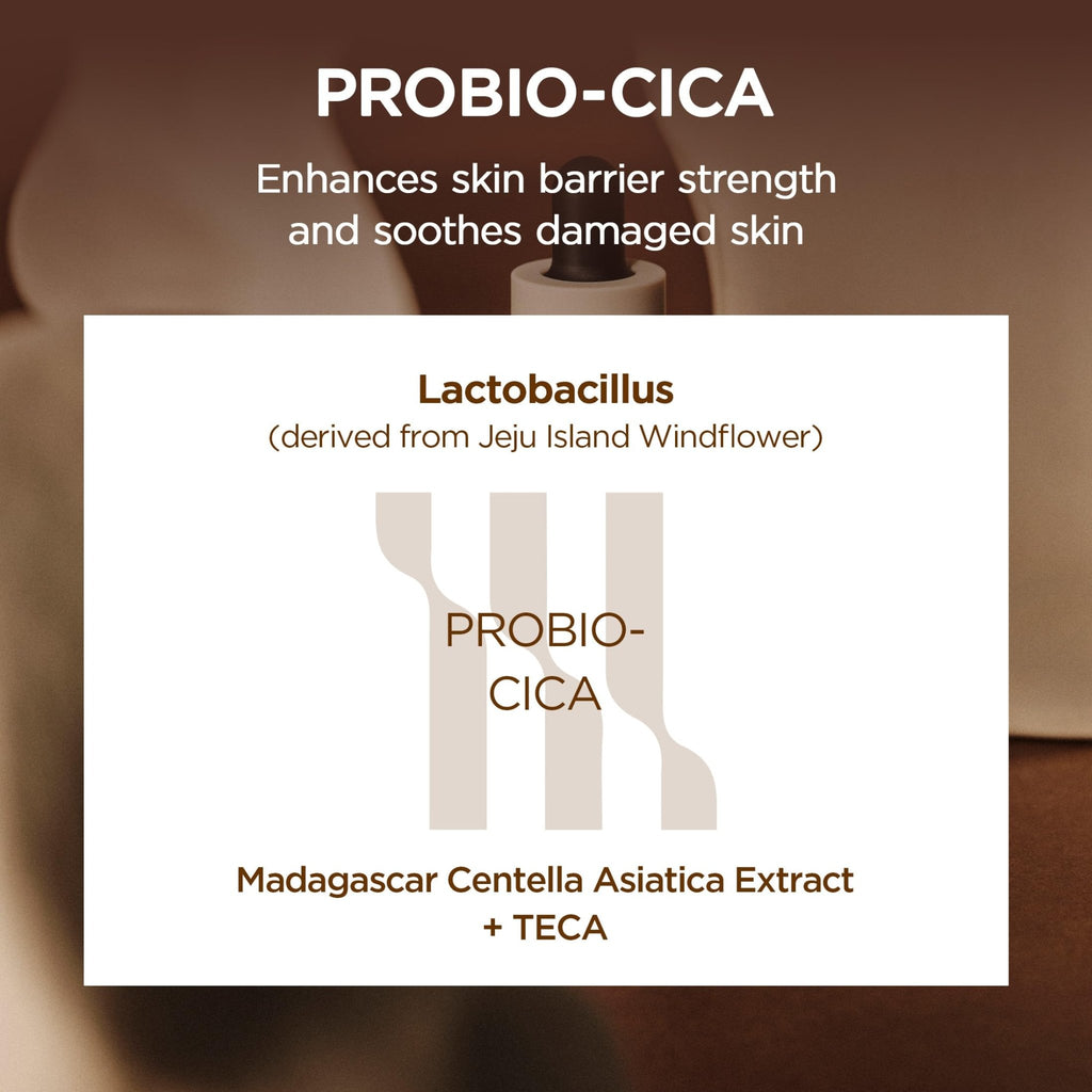 SKIN1004 Probio Cica Intensive Ampoule, Centella Serum for Face with Ceramide, Facial Serum for Nourishing & Soothing, Centella Ampoule - FENGGESTORE20