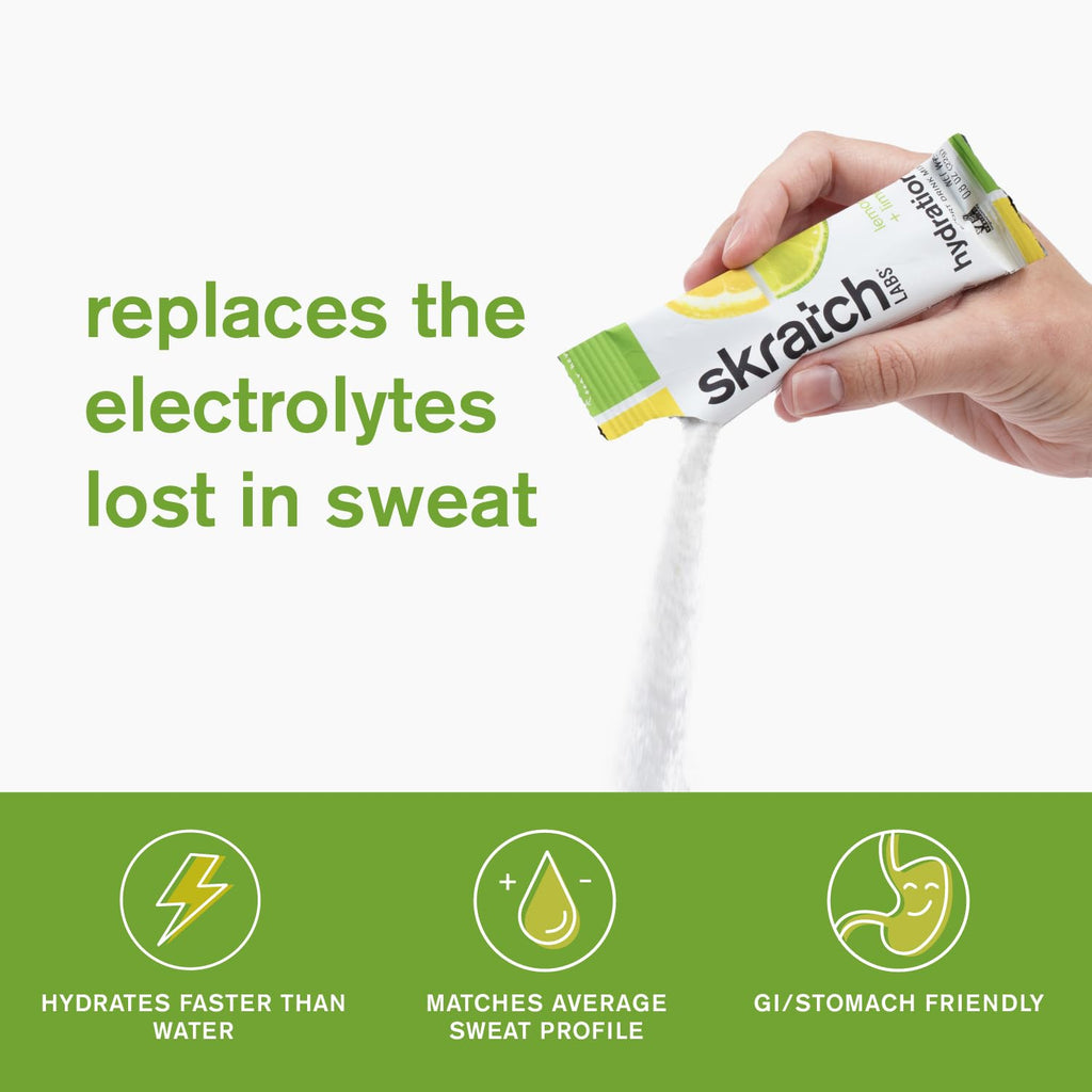 Skratch Labs Hydration Packets - Hydration Drink Mix, Variety Pack (20 Single Serving Packets) - Electrolyte Powder Developed for Athletes and Sports Performance, - FENGGESTORE20
